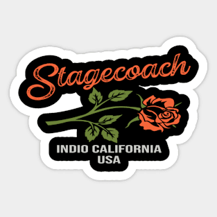 Stagecoach Sticker
